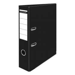 Cheap Stationery Supply of ValueX Lever Arch File Polypropylene A4 70mm Spine Width Black 84666PG Office Statationery