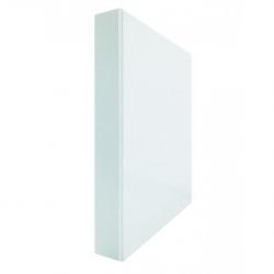 Cheap Stationery Supply of ValueX Presentation Ring Binder Polypropylene 4 D-Ring A4 25mm Rings White (Pack 10) 85233PG Office Statationery