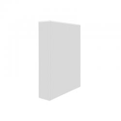 Cheap Stationery Supply of ValueX Presentation Ring Binder Polypropylene 4 D-Ring A4 40mm Rings White (Pack 10) 85240PG Office Statationery