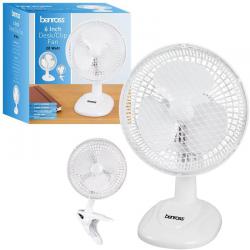 Cheap Stationery Supply of ValueX 6 Inch 2 Function Desk Top or Clip On Fan 41240 86675CP Office Statationery