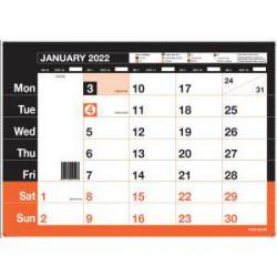 Cheap Stationery Supply of ValueX Monthly Memo Calendar A3 2022 Office Statationery