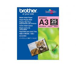 Cheap Stationery Supply of Brother A3 Matt Inkjet Paper 25 Sheets - BP60MA3 BRBP60MA3 Office Statationery