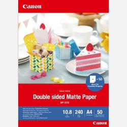 Cheap Stationery Supply of Canon MP-101D A4 Matt Photo Paper 50 Sheets - 4076C005 CAMP101DA4 Office Statationery
