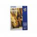 This photo paper has a smooth, matte finish and heavy weight, ensuring high-quality prints. The A4 size makes it ideal for everyday use, with 50 sheets included for convenience. The brand name Epson is printed in bold font at the top.