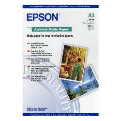 Cheap Stationery Supply of Epson A3 Archival Matte Paper 50 Sheets - C13S041344 EPS041344 Office Statationery
