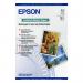 In this photo, we can see a pack of Epson Photo Paper in A3 size with a matte finish. The package contains 50 sheets of archival quality paper, perfect for printing high-quality photos. The Epson logo is visible on the front of the packaging.