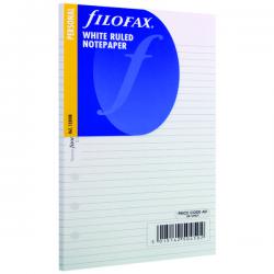 Cheap Stationery Supply of Filofax Refill Personal Ruled Paper White (Pack of 30) 133008 FX133008 Office Statationery
