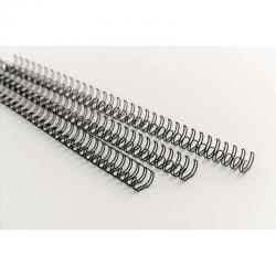 Cheap Stationery Supply of GBC MultiBind 12mm A4 130 Sheet Binding Wire Black (Pack of 100) IB165320 GB21842 Office Statationery