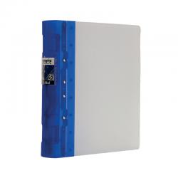 Cheap Stationery Supply of Guildhall GLX Ergogrip Ring Binder Frosted A4 Blue (Pack of 2) 4542 GH04542 Office Statationery