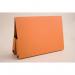 Exacompta Guildhall Legal Double Pocket Wallet Foolscap Orange (Pack of 25) 214-ORG GH10071