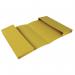 This photo showcases a set of 25 double pocket wallets in bright yellow. The wallets, made by Guildhall Legal, are designed for foolscap paper and feature the Exacompta brand name. The wallets are neatly stacked and ready for office use.