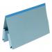 Exacompta Guildhall Reinforced Legal Double Pocket Wallet Blue (Pack of 25) 218-BLU GH10076