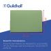 Exacompta Guildhall Brief Size Pocket Wallet 14x10in Green (Pack of 50) PW3-GRN GH14023