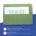 Exacompta Guildhall Brief Size Pocket Wallet 14x10in Green (Pack of 50) PW3-GRN GH14023