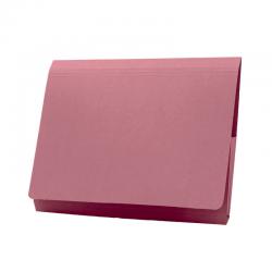 Cheap Stationery Supply of Exacompta Guildhall Brief Size Pocket Wallet 14x10in Pink (Pack of 50) PW3-PNK GH14024 Office Statationery