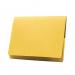 A bright and vibrant yellow Exacompta Guildhall Brief Size Pocket Wallet from Guildhall Legal, measuring 14x10 inches. A pack of 50 ensures youll have plenty for all your important documents.