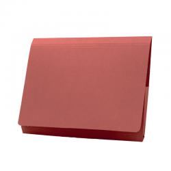 Cheap Stationery Supply of Exacompta Guildhall Brief Size Pocket Wallet 14x10in Red (Pack of 50) PW3-RED GH14028 Office Statationery