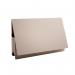The photograph shows a set of 25 legal probate document wallets in a buff color, made of high-quality 315gsm paper. Each wallet bears the official Guildhall Legal Exacompta logo, with a smooth texture and durable construction. The wallets are neatly stacked in a pack, ready for use.