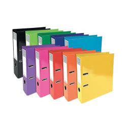 Cheap Stationery Supply of Exacompta Iderama 70mm Lever Arch File A4 Assorted (Pack of 10) 53629E Office Statationery