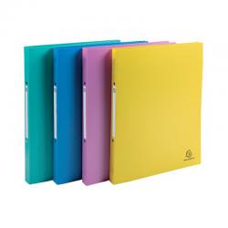 Cheap Stationery Supply of Exacompta Forever Young Ring Binder 2 D-Ring 15mm A4 Assorted (Pack of 4) 54190E GH54190 Office Statationery