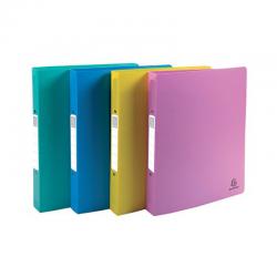 Cheap Stationery Supply of Exacompta Forever Young Ring Binder 2 D-Ring 30mm A4 Assorted (Pack of 4) 54790E GH54790 Office Statationery
