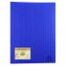 Exacompta Forever Display Book 40 Pocket Blue (Pack of 12) 884572E