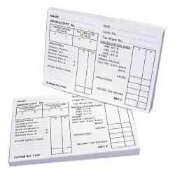 Cheap Stationery Supply of Exacompta Guildhall Pay Slip Pad 100 Leaves (Pack of 5) 1609 GHP100 Office Statationery