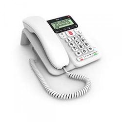 Cheap Stationery Supply of BT Decor 2600 White Corded Telephone with Call Blocker Office Statationery