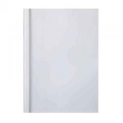 Cheap Stationery Supply of GBC IB370021 A4 Clear White Gloss Thermal Binding Cover 3mm Pack of 100 Office Statationery