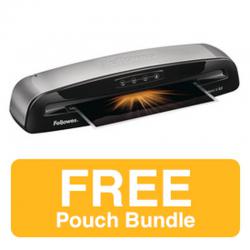 Cheap Stationery Supply of Fellowes Saturn 3i A3 Laminator and A4 80 mic Pouch Bundle Office Statationery