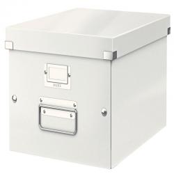 Cheap Stationery Supply of Leitz 60440001 Click and Store WOW Medium Storage Box White Office Statationery