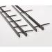 This photo shows a stack of white Surebind strips, measuring 50mm in width, made by ACCO Brands. These binding combs have a sleek and professional appearance, perfect for organizing and securing documents.