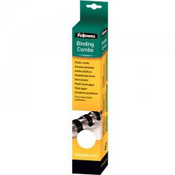 Cheap Stationery Supply of Fellowes 5330403 8mm White Comb 25pk Office Statationery