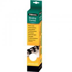 Cheap Stationery Supply of Fellowes 53320 16mm White Comb 25pk Office Statationery