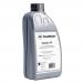 This photograph captures a bottle of ACCO Brands shredder oil, specifically designed for the GBC 4400050 Shredmaster 7000 Series shredder. The bottle features the product name and brand, with a label indicating its function as shredder oil. The liquid inside appears to be a clear, viscous oil.