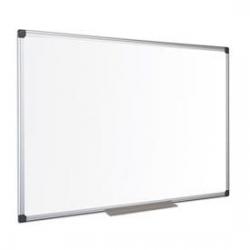Cheap Stationery Supply of Bi-Office Maya Enamel Aluminium Framed Whiteboard 900x600mm Office Statationery