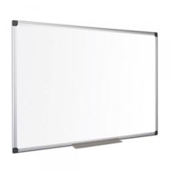 Cheap Stationery Supply of Bi-Office Maya Enamel Aluminium Framed Whiteboard 2400x1200mm Office Statationery
