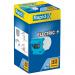 This image shows two packs of ACCO Brands Staples Rapid R5025 staple cassettes, each containing 1500 staples. The cassettes have a sleek design and are filled with silver staples, making them easily visible and easily dispensed.