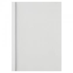 Cheap Stationery Supply of GBC IB370021 A4 Clear White Gloss Thermal Binding Cover 3mm Pack of 100 27046J Office Statationery