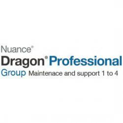 Cheap Stationery Supply of Nuance Dragon Professional Group 15 1-yr Maintenance and Support 1 to 4 Users Office Statationery