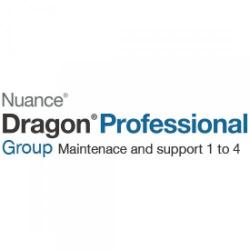 Cheap Stationery Supply of Nuance Dragon Professional Group 15 1-yr Maintenance and Support 1 to 4 Users Office Statationery