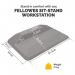 Fellowes 8707101 Active Fusion Sit Stand Mat 28833J