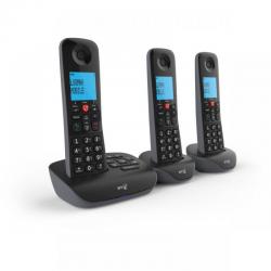 Cheap Stationery Supply of BT Essential Trio Dect Call Blocker Telephone with Answer Machine 28883J Office Statationery