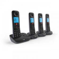Cheap Stationery Supply of BT Essential Quad Dect Call Blocker Telephone with Answer Machine Office Statationery