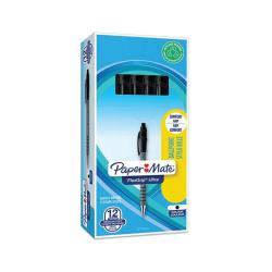 Cheap Stationery Supply of PaperMate Flexgrip Ultra Retractable Ballpoint Pen Medium Black (Pack of 12) S0190393 GL26511 Office Statationery