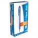 PaperMate Flexgrip Ultra Retractable Ballpoint Pen Medium Blue (Pack of 12) S0190433
