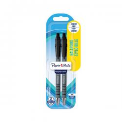 Cheap Stationery Supply of Papermate Flexgrip Ultra Retractable Ballpoint Pen Medium Blister Black (Pack of 24) S0181222 GL46706 Office Statationery