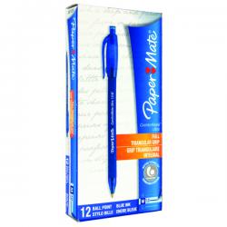 Cheap Stationery Supply of PaperMate ComfortMate Ultra Ballpoint Pen Blue (Pack of 12) S0512280 GL51228 Office Statationery