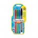 PaperMate Inkjoy 100 Capped Ballpoint Pens Medium Assorted (Pack of 4) 1956718 GL56718