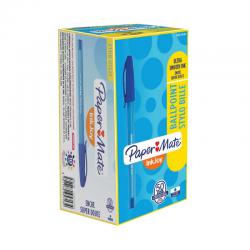 Cheap Stationery Supply of PaperMate InkJoy 100 Ballpoint Pen Medium Blue (Pack of 50) S0957130 GL95713 Office Statationery